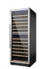 24 inch Wine Cooler Refrigerator, 152 Bottle Large Capacity Fast Cooling Low Noise, Frost Free Wine Fridge with Digital Temperature Control