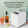 Ice Maker Ice Maker Countertop 44LBS Ice Maker Home Use Outdoor Use Ice Maker 20KG Compact Ice Maker With Ice Scoop & Basket