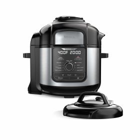 Ninja FD401 Foodi 12-in-1 Deluxe XL 8 qt. Pressure Cooker & Air Fryer that Steams, Slow Cooks, Sears, Saut√©s, Dehydrates & More