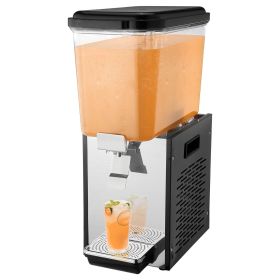 VEVOR Commercial Beverage Dispenser 18L Cold Juice Ice Drink Dispenser for Party