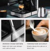 coffee powder + milk foam 2 in 1 semi-automatic coffee machine 20Bar extraction mocha Nestle espresso 1 cup / 2 cup