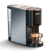 4 in 1 in cold / hot mode With water level line 19Bar cold / hot extraction French mocha Italian 1L water tank, espresso