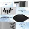 Countertop Nugget Ice Maker with Ice Scoop and Water Tray