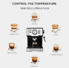 coffee powder + milk foam 2 in 1 semi-automatic coffee machine 20Bar extraction mocha Nestle espresso 1 cup / 2 cup