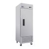 ORIKOOL 27" Commercial Refrigerator 23 Cu.ft with 1 Solid Door Reach-In Refrigerators Stainless Steel ETL Approved Upright Fridge Storage