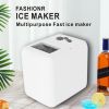 Ice Maker Ice Maker Countertop 44LBS Ice Maker Home Use Outdoor Use Ice Maker 20KG Compact Ice Maker With Ice Scoop & Basket