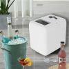 Ice Maker Ice Maker Countertop 44LBS Ice Maker Home Use Outdoor Use Ice Maker 20KG Compact Ice Maker With Ice Scoop & Basket