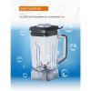 Commercial Chef CHB50MB 1.5L High Power Blender with Vacuum Seal Container & Pump