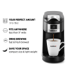 Single Serve Coffee Maker KCUP Pod Coffee Brewer, CHULUX Upgrade Single Cup Coffee Machine Fast Brewing