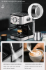 coffee powder + milk foam 2 in 1 semi-automatic coffee machine 20Bar extraction mocha Nestle espresso 1 cup / 2 cup