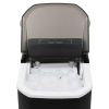 Ice Cube Maker Black 0.4gal 33.1 lbs / 24 h