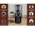 PSCG001   electric coffee grinder 31 gear 275g powder bin 100g LED display touch control taper no burr electric coffee grinding professional taper bur