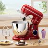 3-IN-1 Electric Stand Mixer, 660W 10-Speed With Pulse Button, Attachments Include 6.5QT Bowl, Dough Hook, Beater, Whisk For Most Home Cooks