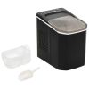 Ice Cube Maker Black 0.4gal 33.1 lbs / 24 h