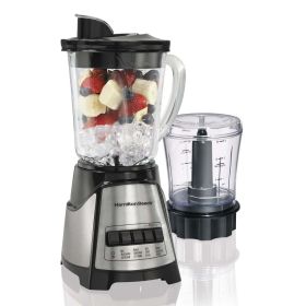 Hamilton Beach 58149C Multi-Function Blender with Glass Jar and Chopper (Brand: Hamilton Beach)