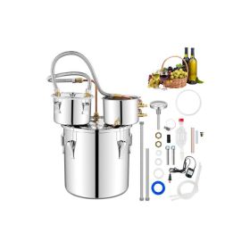 5/10 Gal 22/38 L Water Distiller for DIY Whisky (size: 5 gallon)