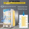 VEVOR Commercial Refrigerator,Display Fridge Upright Beverage Cooler, Glass Door with LED Light for Home, Store, Gym or Office