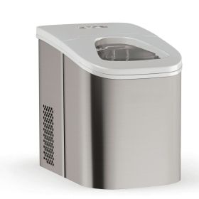 26 lb. Countertop Ice Maker EFIC117-SS, Stainless Steel (Actual Color: Stainless-Steel)